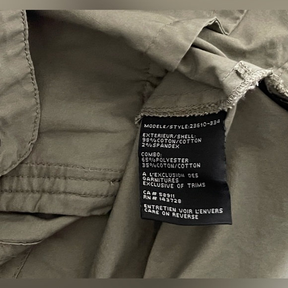 Tribal Hooded Vest - Cargo Pockets & Olive Grey - Size Medium - Picture 14 of 16